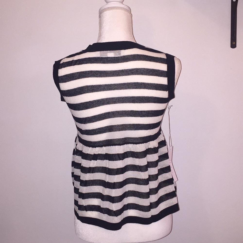 SALE! Callahan Stripe Ruffle Tank - Picture 5 of 6